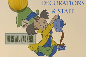 Decorations and Staff